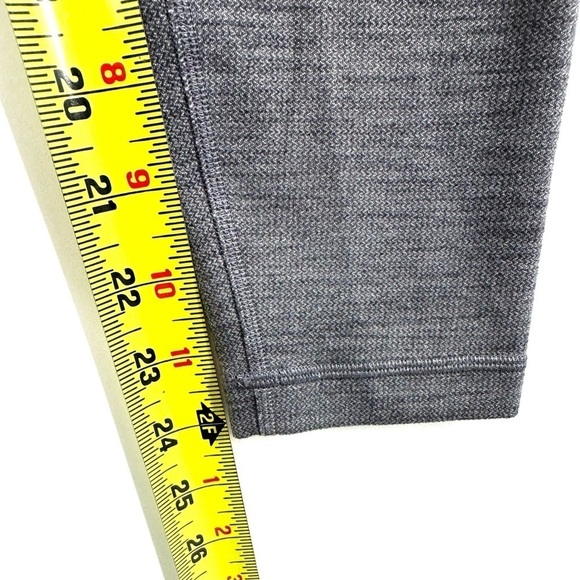 Lululemon Womens Align Pant II Size 4 High Rise Gray Heather Herringbone 25 In - Picture 8 of 9